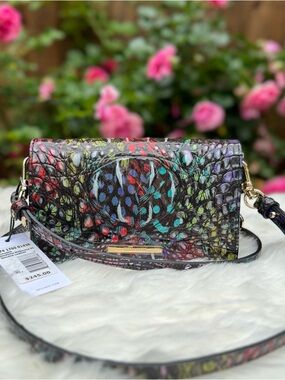 NWT Brahmin Minuette Showtime Melbourne Leather Purse
